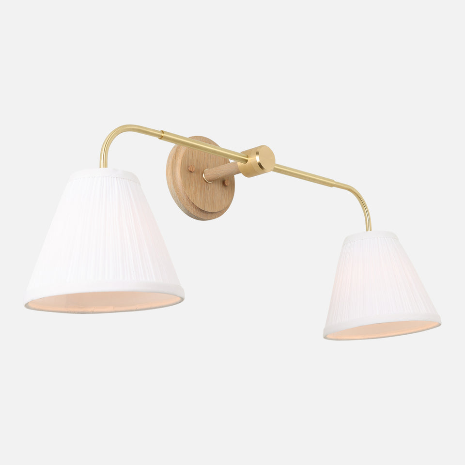 Cornsilk Oak, Classic Brass