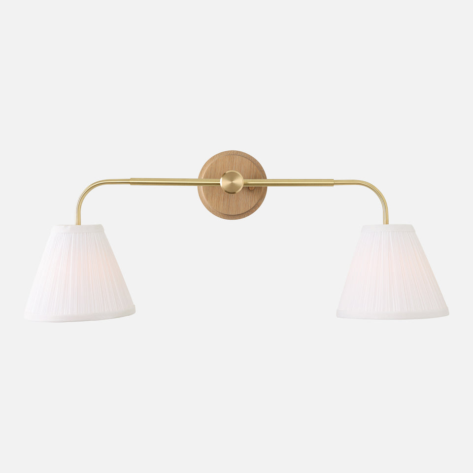 Cornsilk Oak, Classic Brass