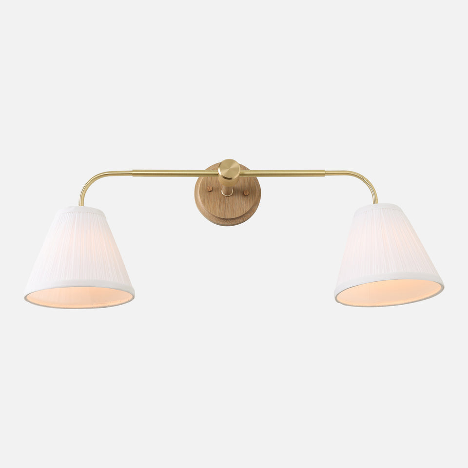Cornsilk Oak, Classic Brass