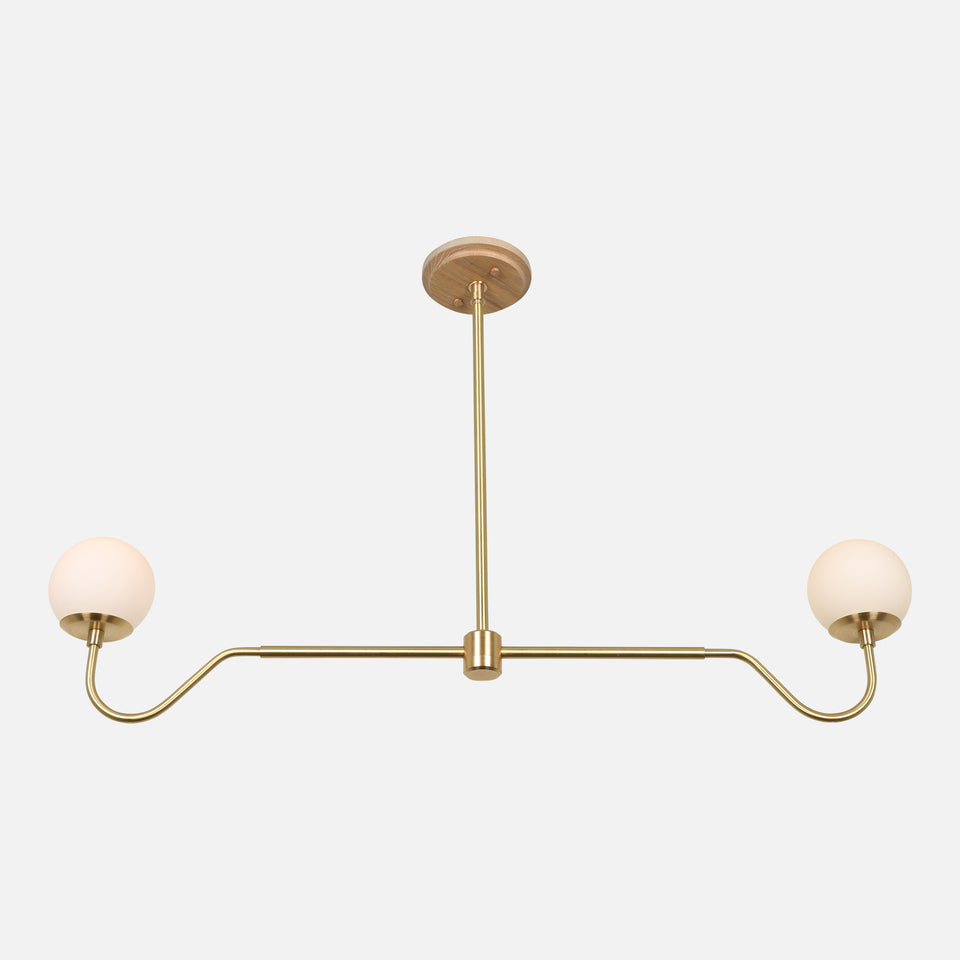 Cornsilk Oak, Classic Brass