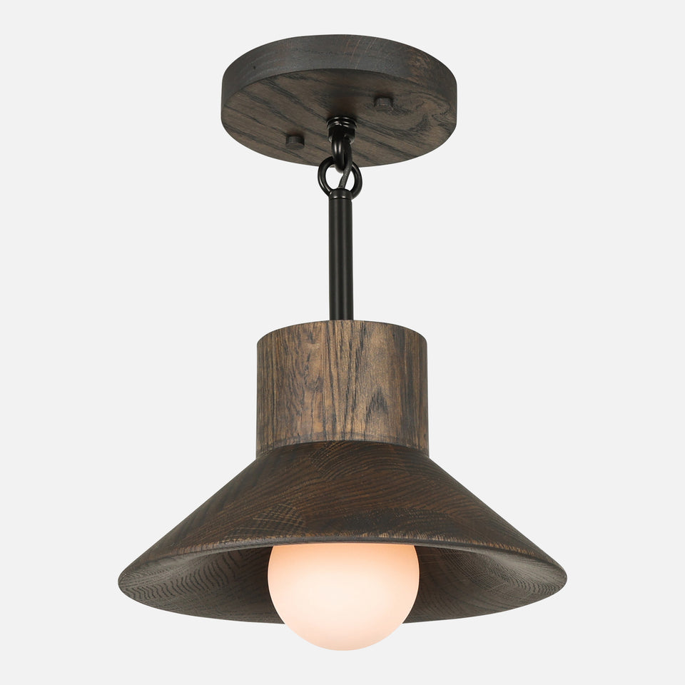 Charcoal Oak, Matte Black