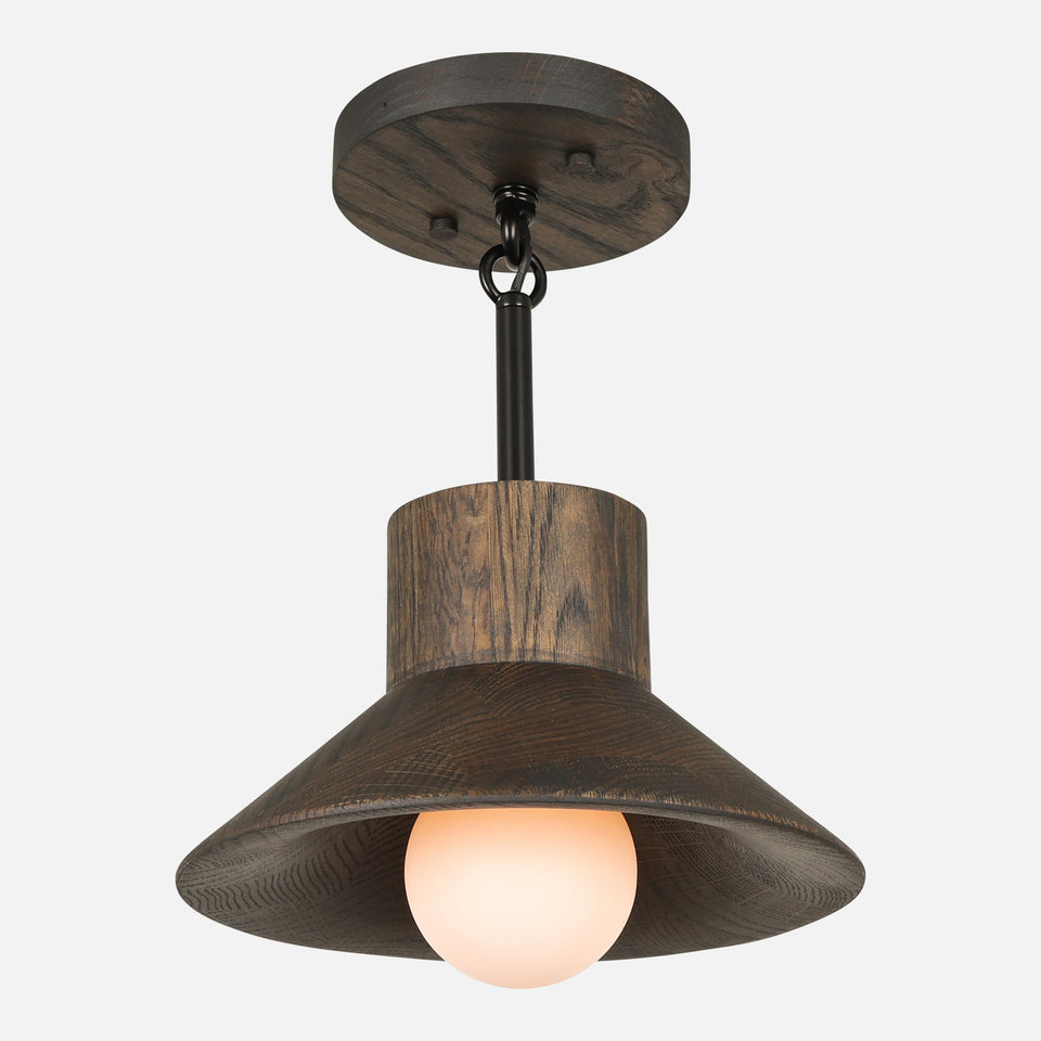 Charcoal Oak, Matte Black