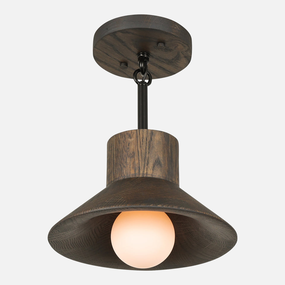 Charcoal Oak, Matte Black
