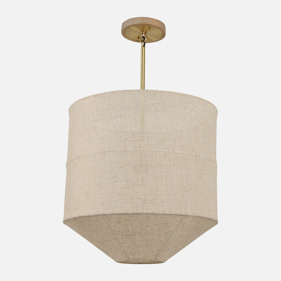 Cornsilk Oak, Classic Brass
