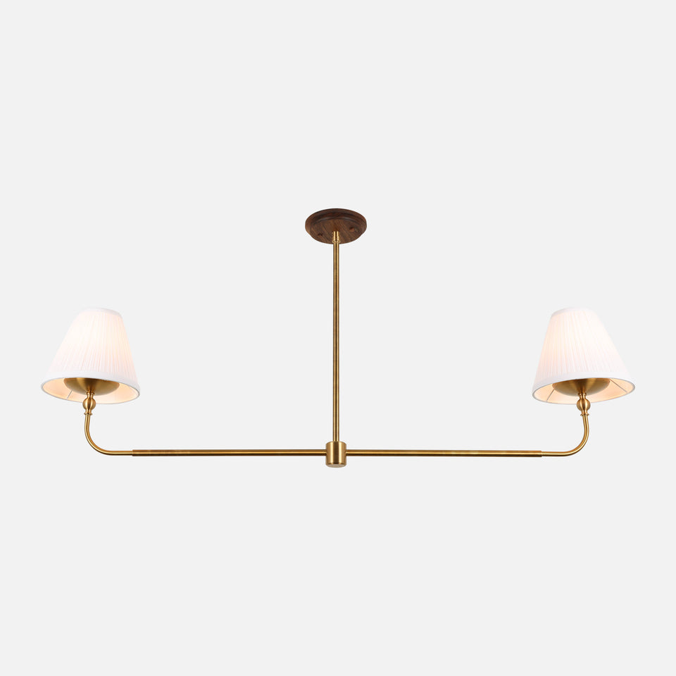 Charcoal Oak, Antique Brass