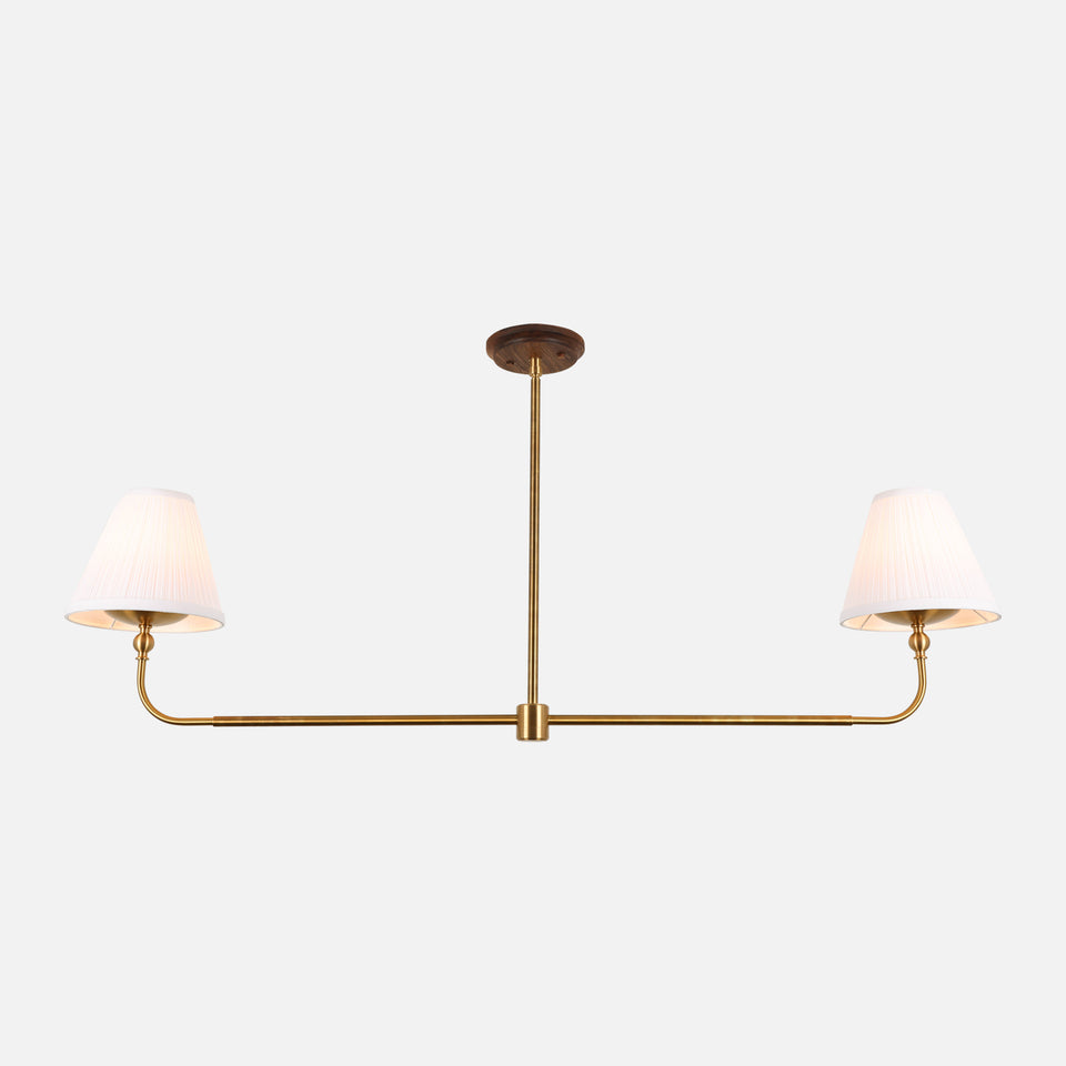 Charcoal Oak, Antique Brass