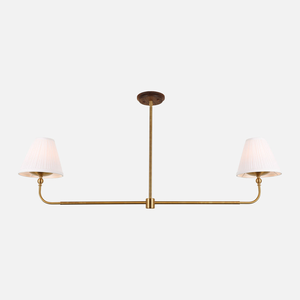 Charcoal Oak, Antique Brass