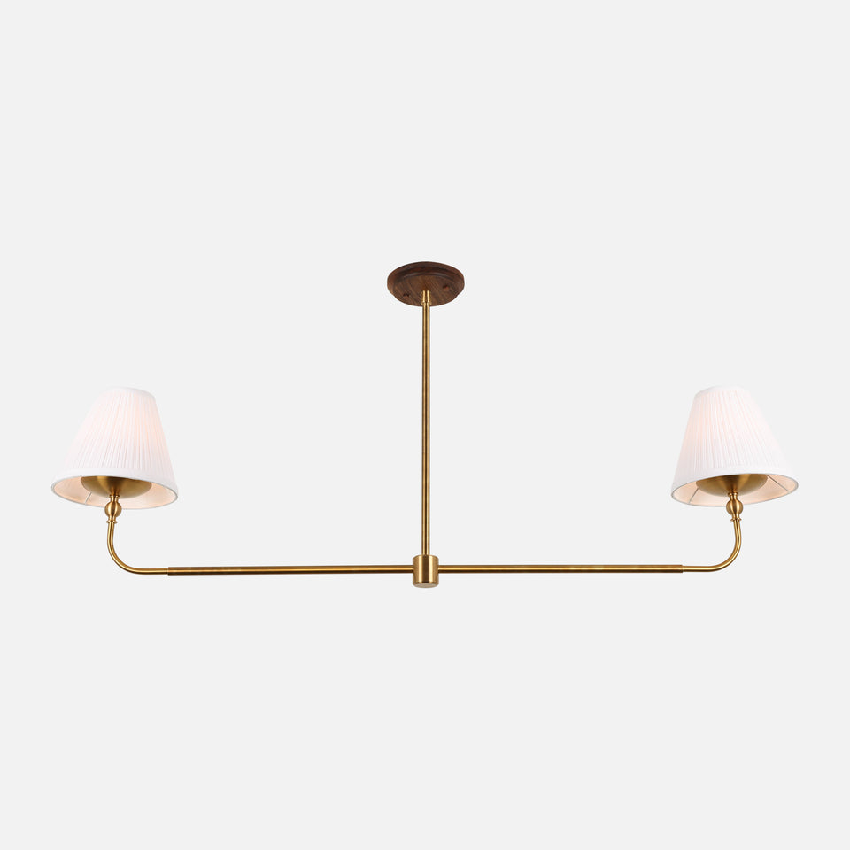 Charcoal Oak, Antique Brass
