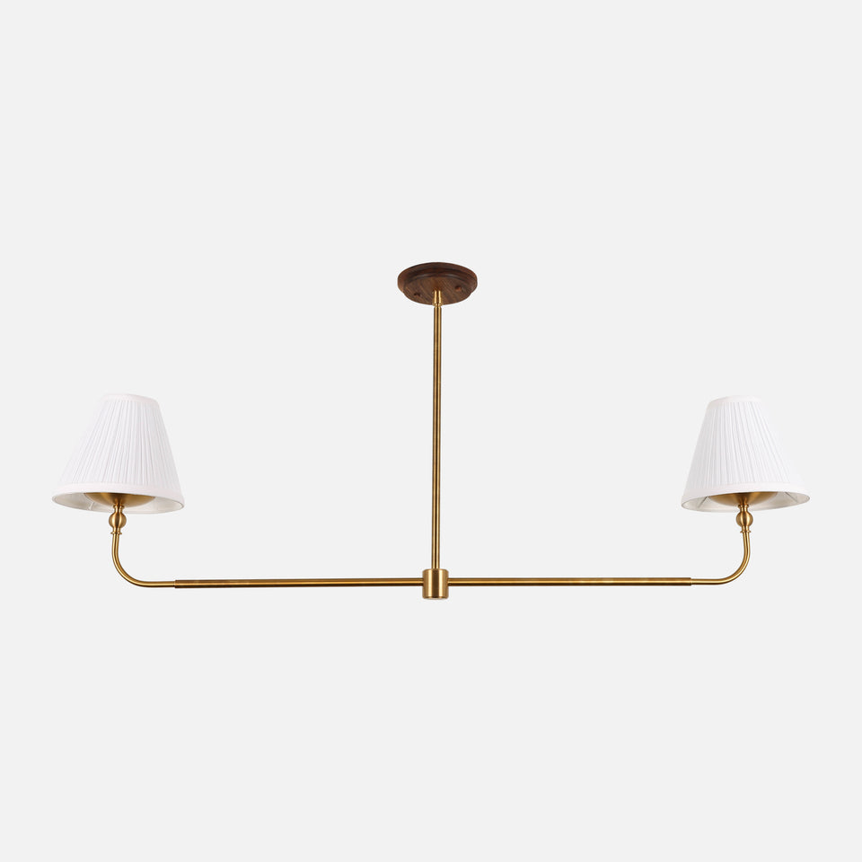 Charcoal Oak, Antique Brass