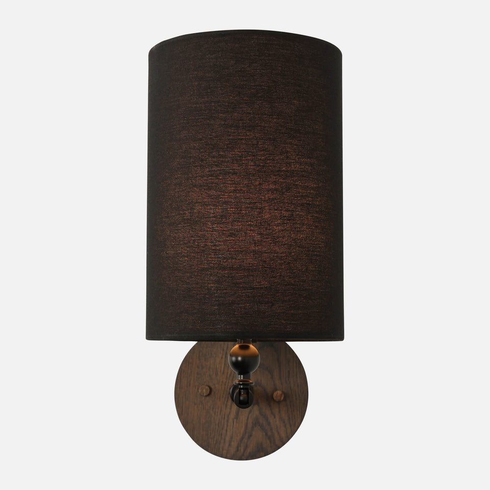 Charcoal Oak, Matte Black, Black Linen