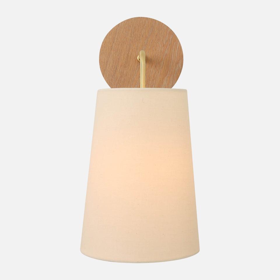 Cornsilk Oak, Classic Brass, Natural Linen