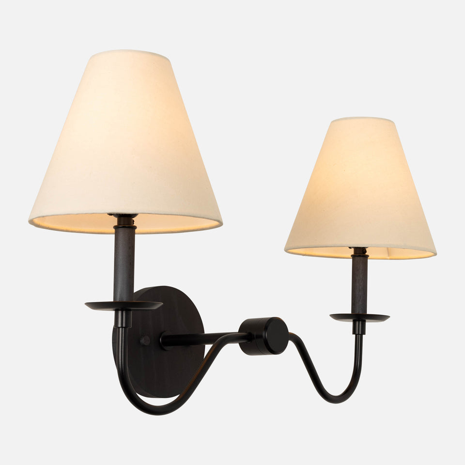 Emerald Double Sconce