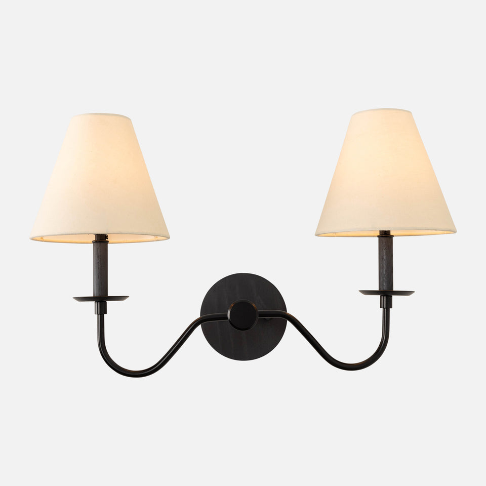 Emerald Double Sconce