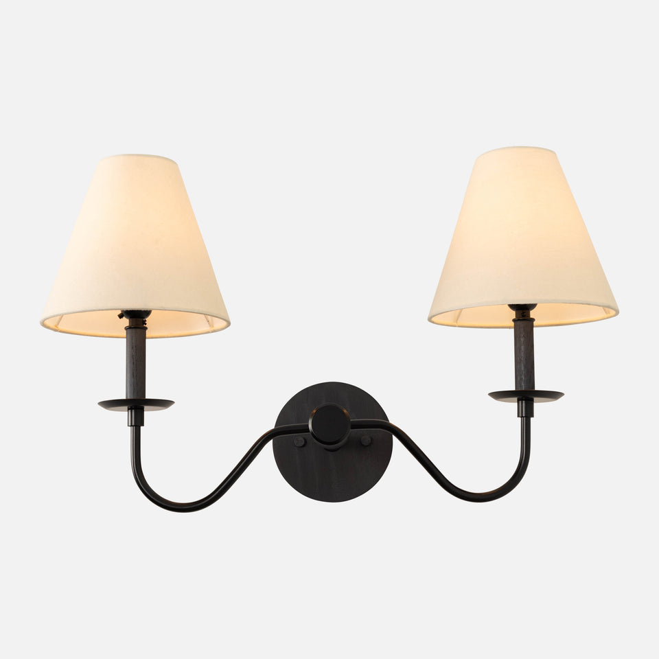 Emerald Double Sconce