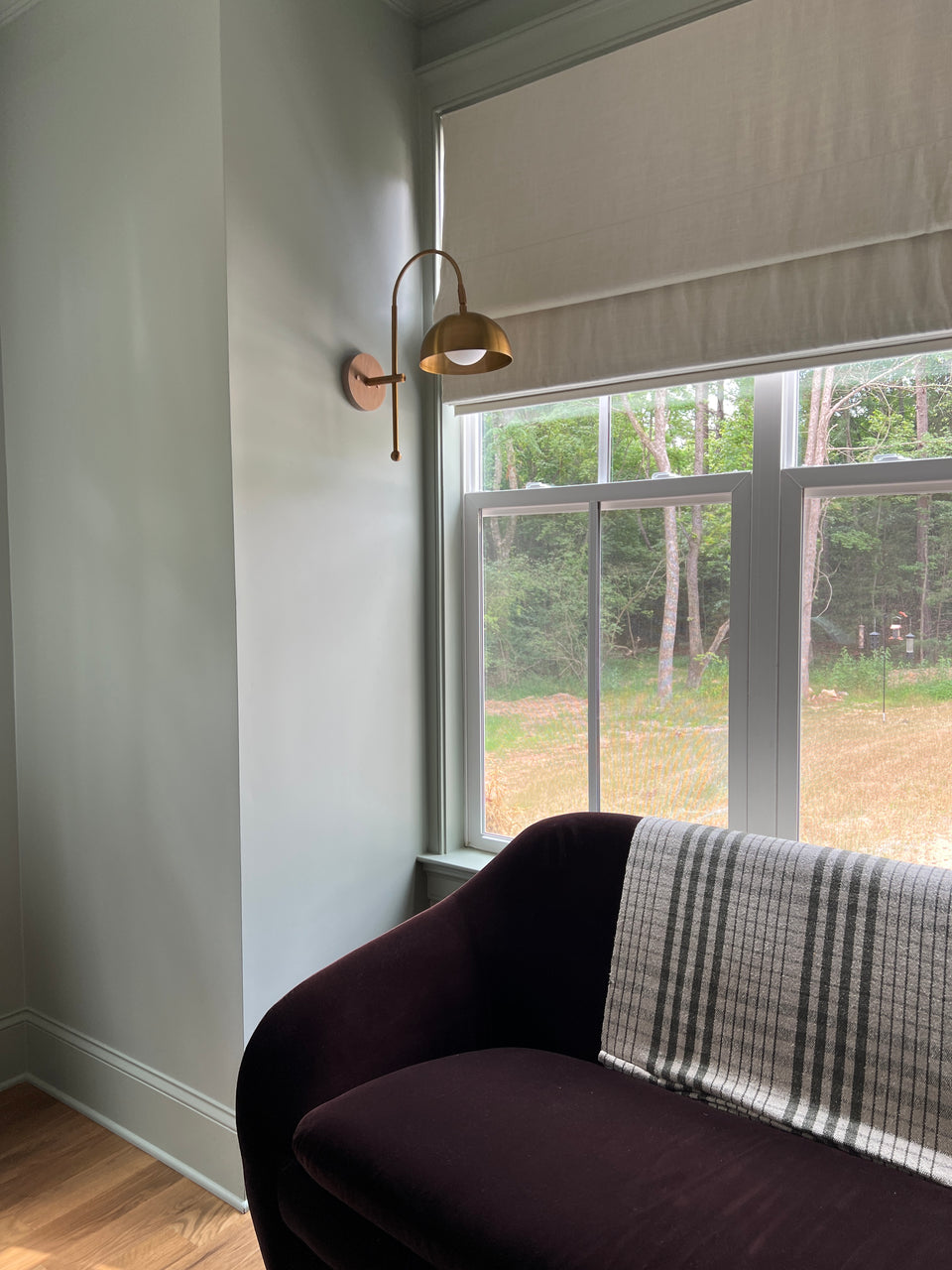 Cornsilk Oak, Antique Brass