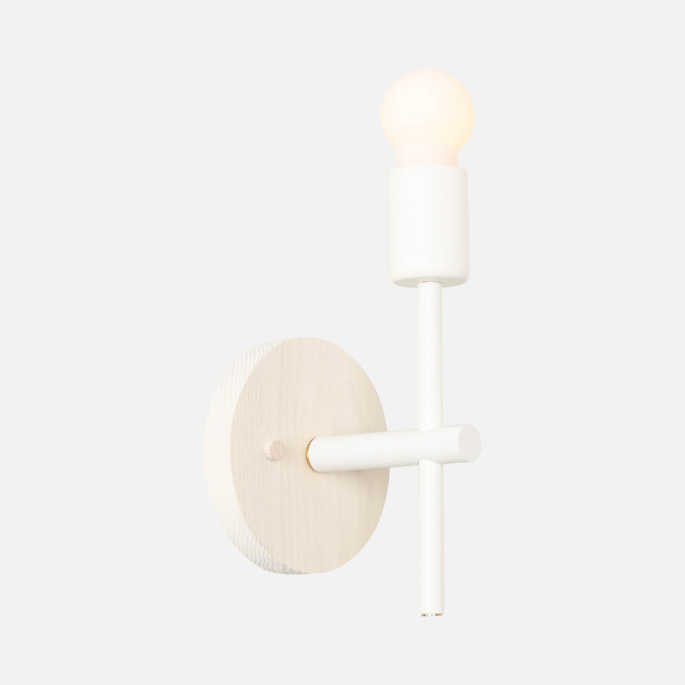Bleached Ash, Satin White