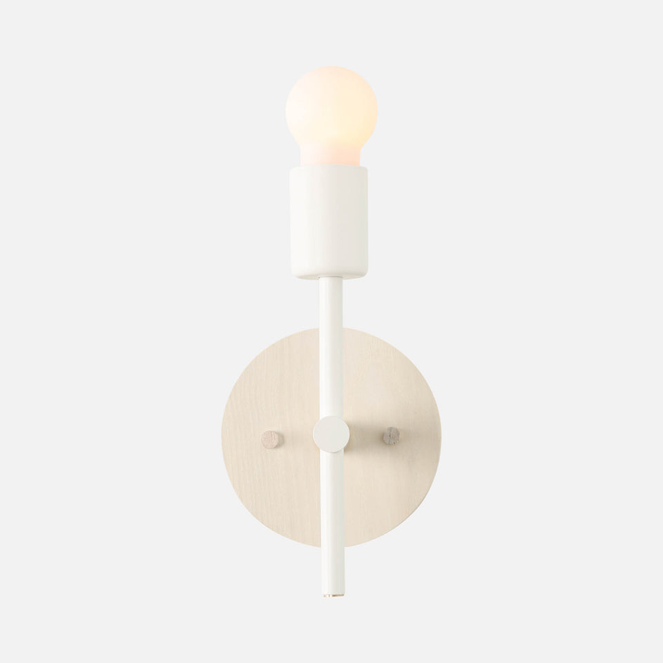 Bleached Ash, Satin White