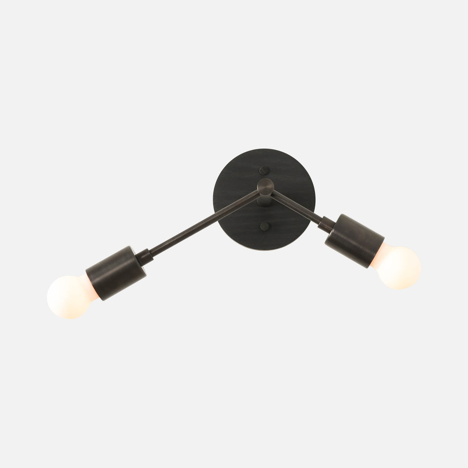 Black Ash, Oxidized Brass