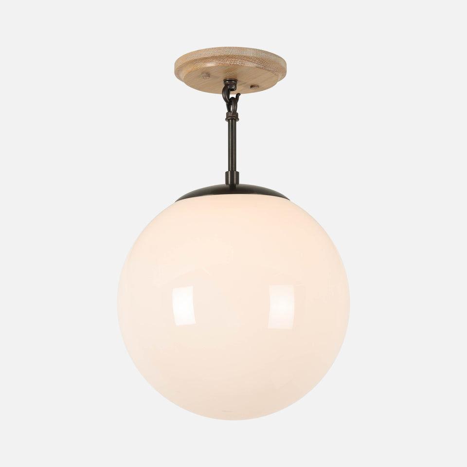 Cornsilk Oak, Oxidized Brass, Original Frosted