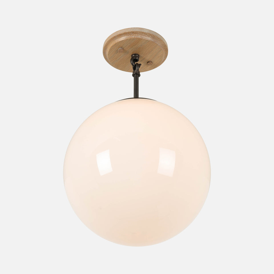 Cornsilk Oak, Oxidized Brass, Original Frosted