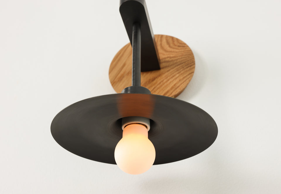 White Oak, Oxidize Brass