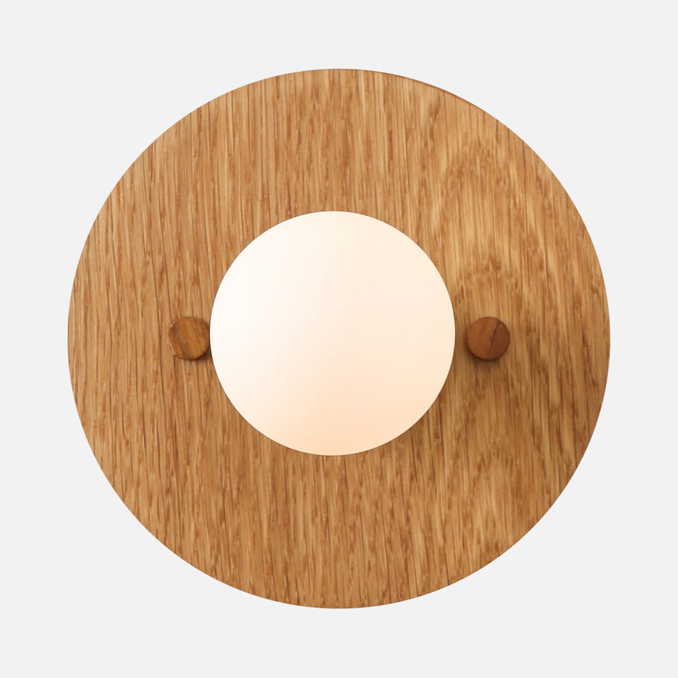 White Oak, Antique Brass