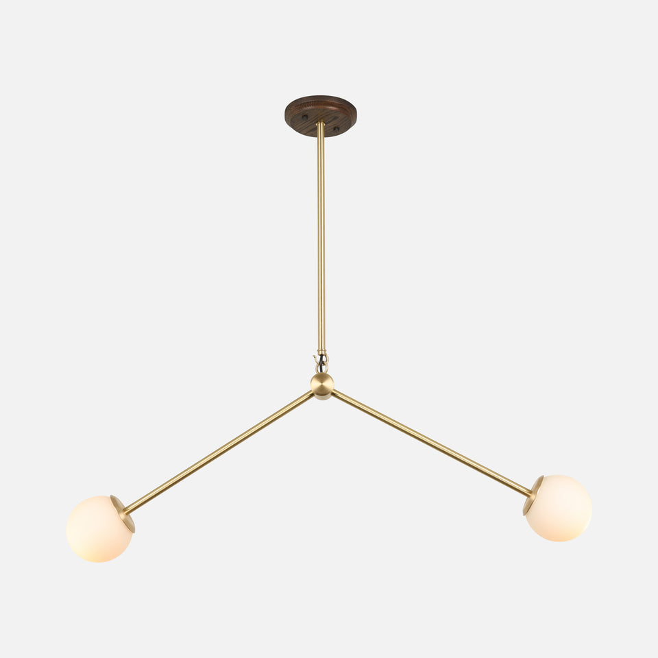 Charcoal Oak, Classic Brass