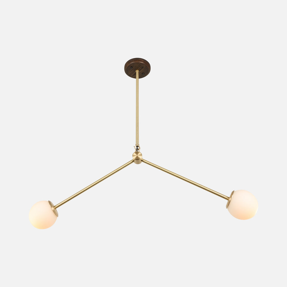 Charcoal Oak, Classic Brass