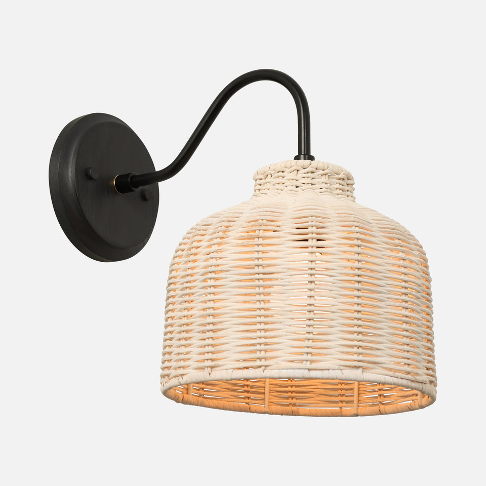 Black Ash, Matte Black, Cream Rattan