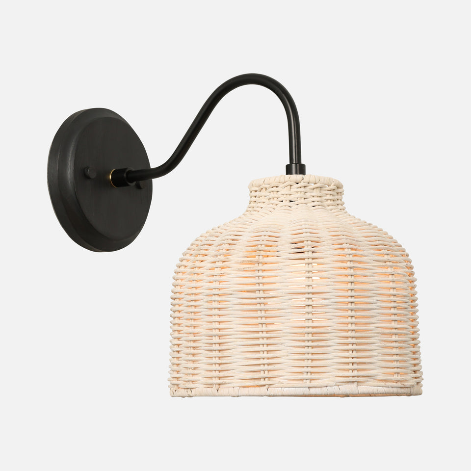 Black Ash, Matte Black, Cream Rattan