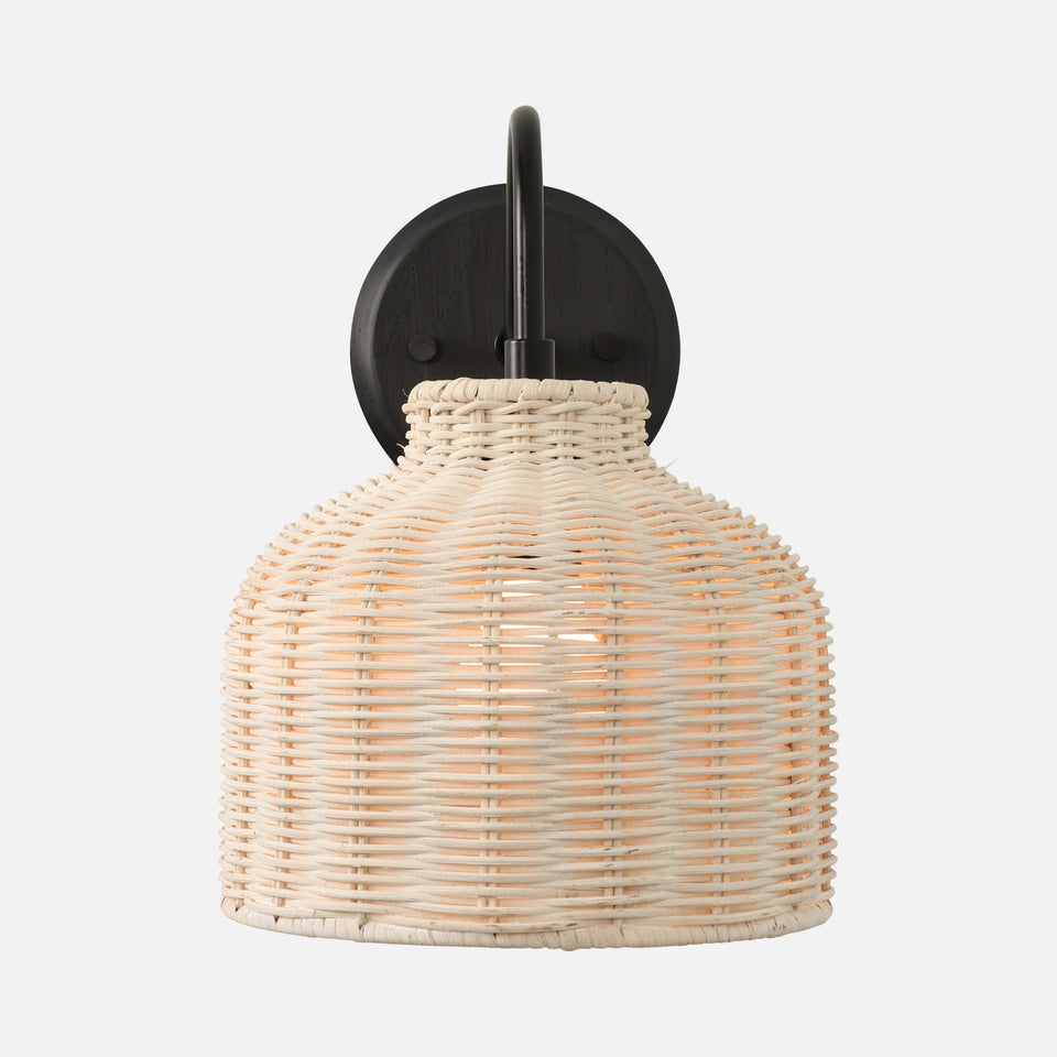Black Ash, Matte Black, Cream Rattan