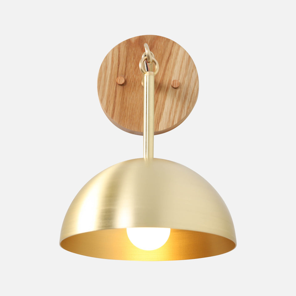 White Oak, Classic Brass Arms, Classic Brass Shade