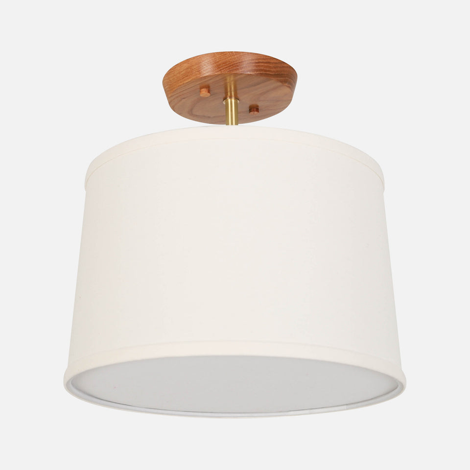 White Oak, Classic Brass, White Linen