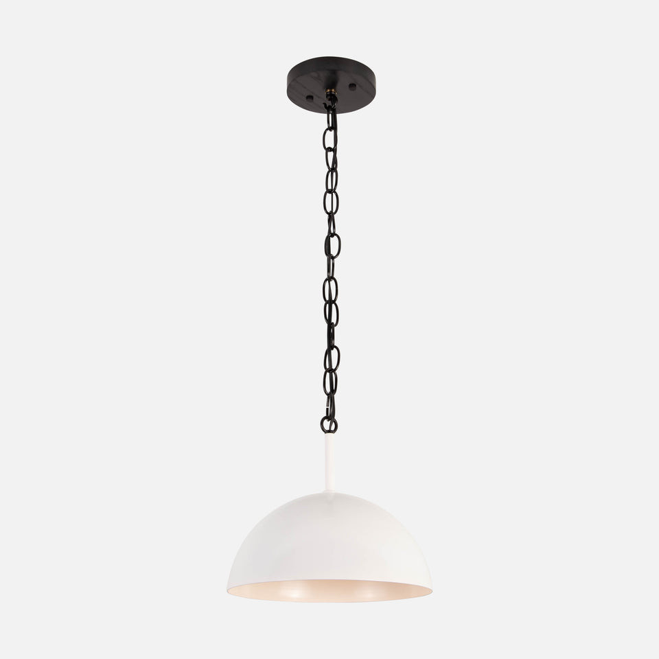 Black Ash, Satin White Arm/Shade, Black Accents