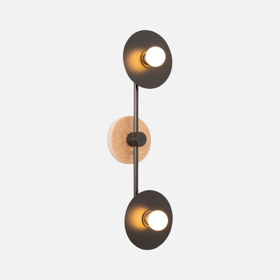 Cornsilk Oak, Matte Black Arms, Matte Black Shades