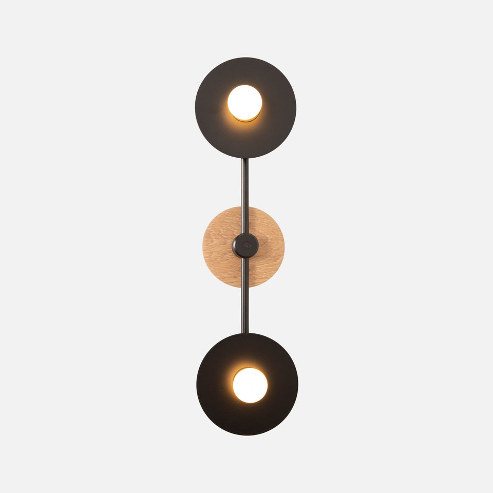 Cornsilk Oak, Matte Black Arms, Matte Black Shades