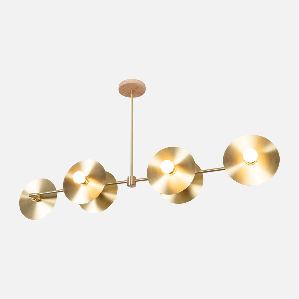 Cornsilk Oak, Classic Brass Arms, Classic Brass Shades