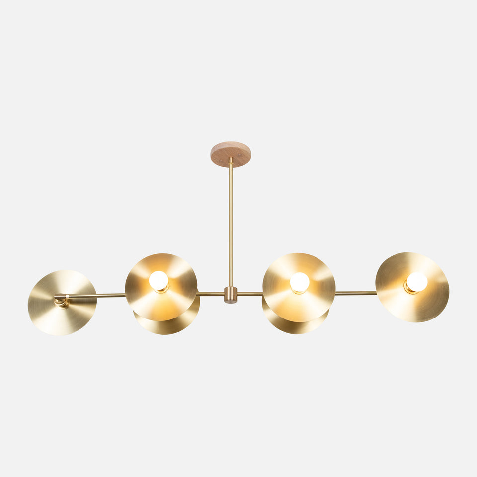 Cornsilk Oak, Classic Brass Arms, Classic Brass Shades