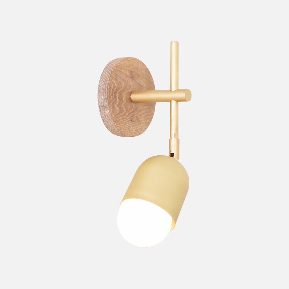 Cornsilk Oak, Classic Brass