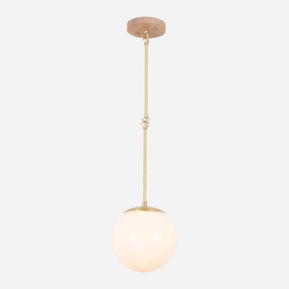 Cornsilk Oak, Classic Brass, Original Frosted