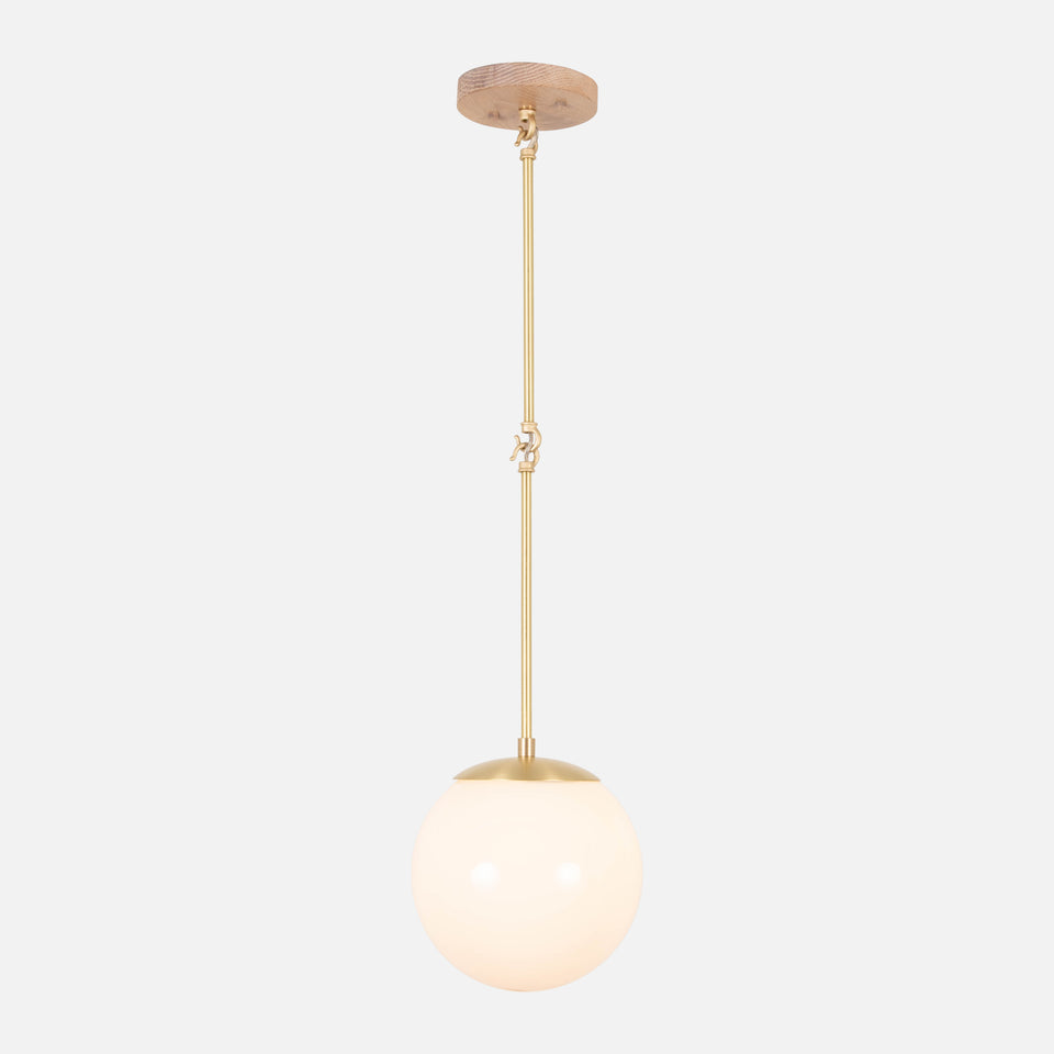Cornsilk Oak, Classic Brass, Original Frosted