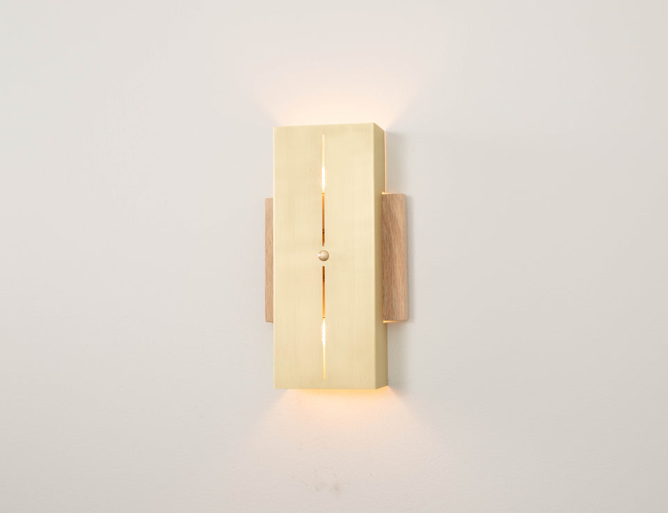 Cotton White Oak, Classic Brass