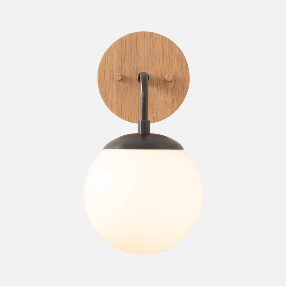 Cornsilk Oak, Oxidized Brass, Original Frosted