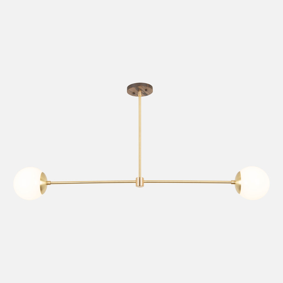 Charcoal Oak, Classic Brass