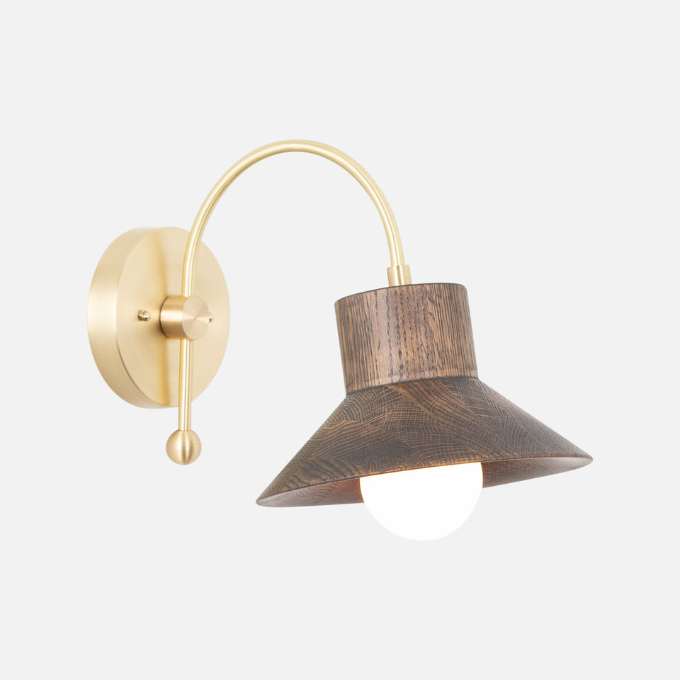 Classic Brass, Charcoal Oak
