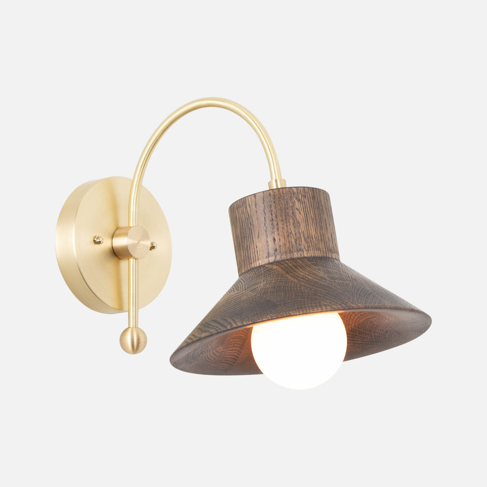 Classic Brass, Charcoal Oak
