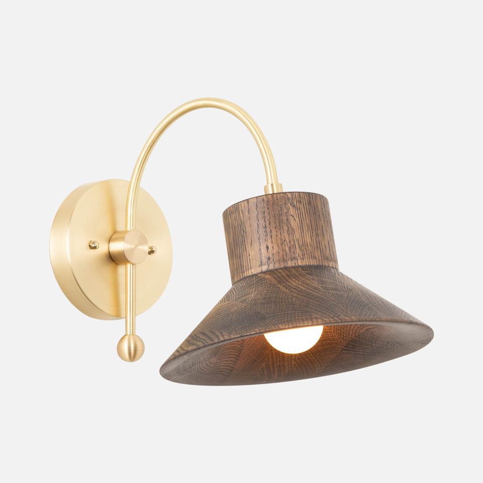 Classic Brass, Charcoal Oak