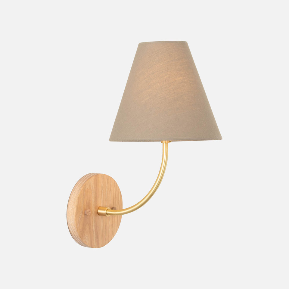 Cornsilk Oak, Classic Brass, Sage Linen