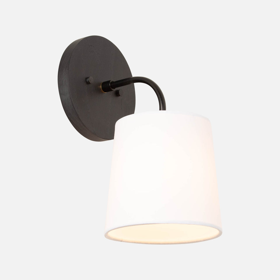 Black Ash, Matte Black, White Linen