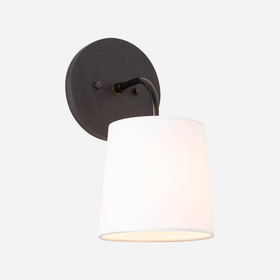 Black Ash, Matte Black, White Linen